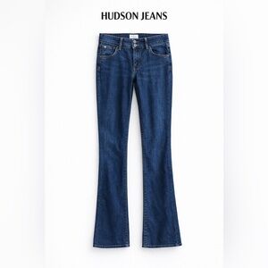 Hudson Jeans Dark Blue Flare Women's Jeans Made in USA